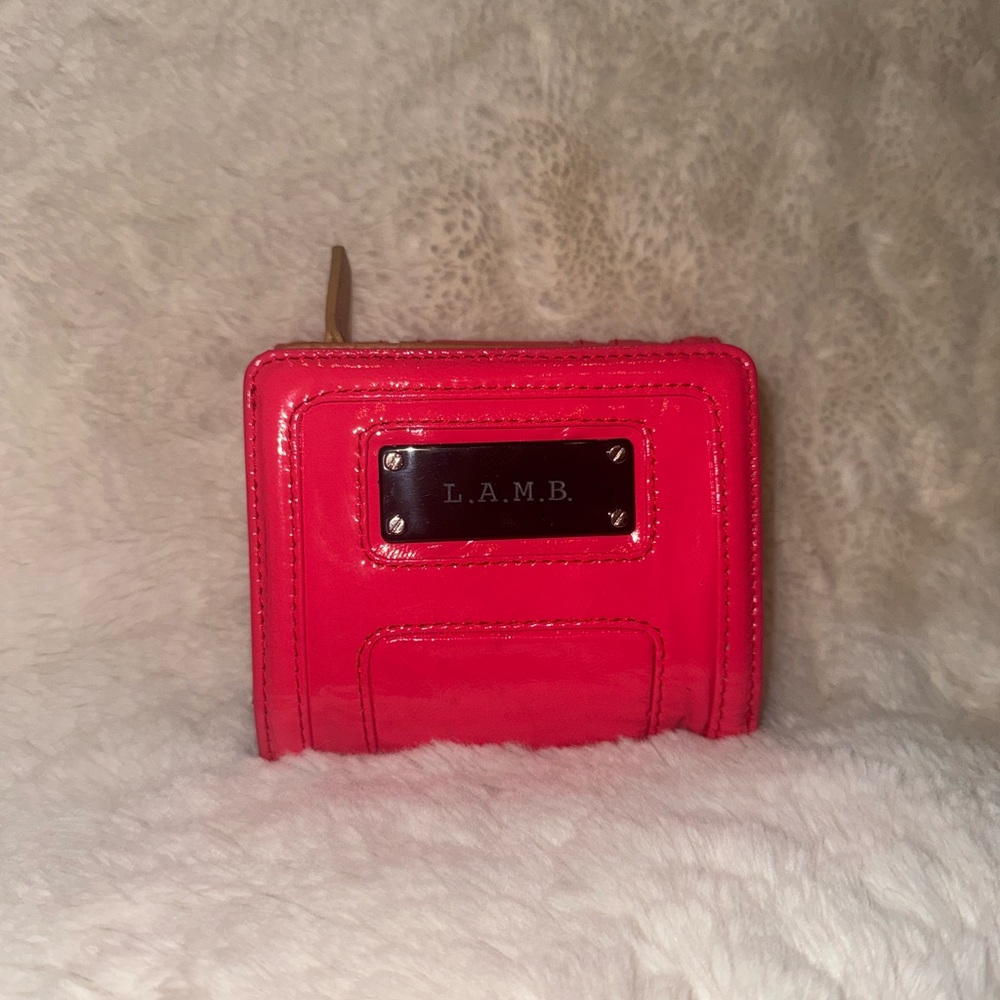 L.A.M.B. Bright Pink Wallet - Vintage, Y2K ~ Mint!